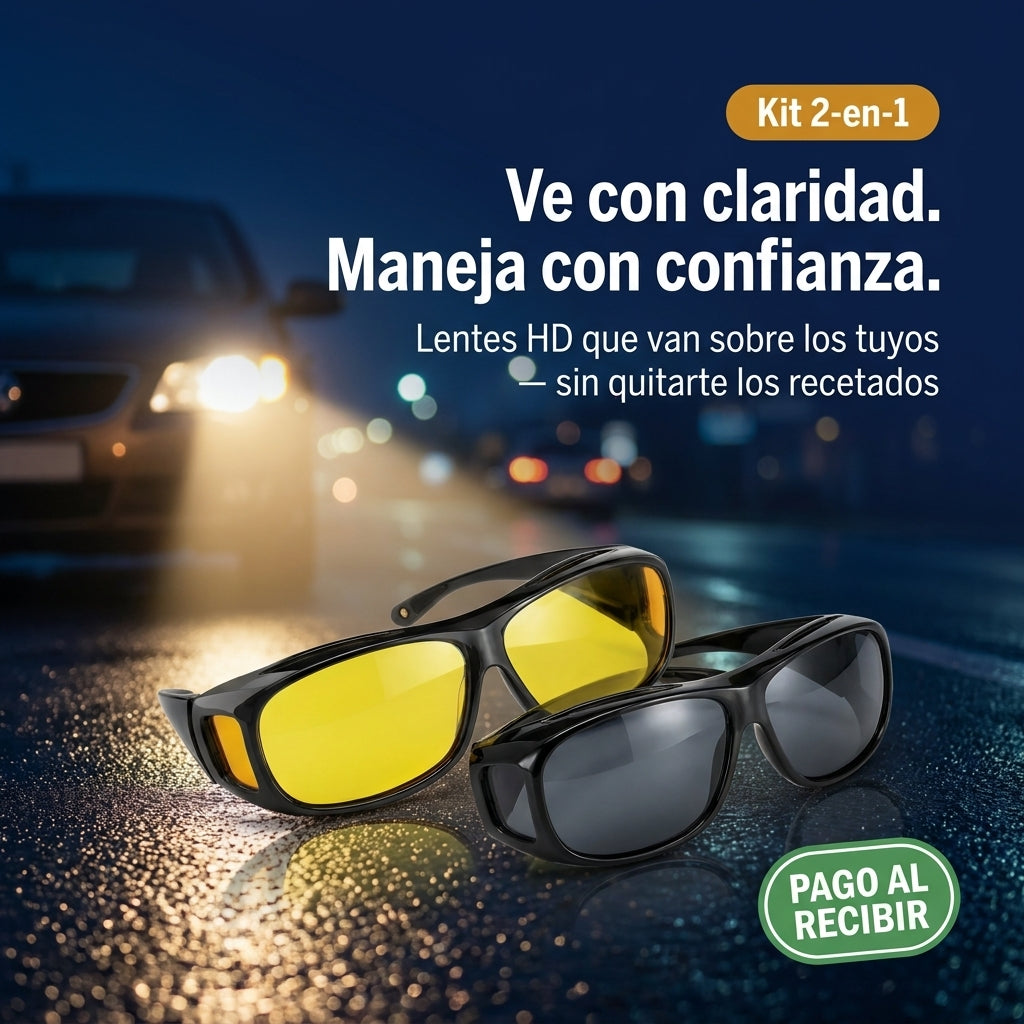 Lentes De Vision Pro Hd Gafas De Alta - id30441 — vista 1