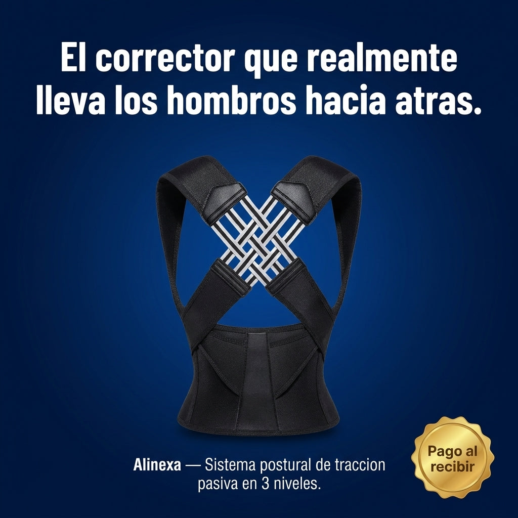Chaleco Corrector Trenzado Postura — vista 1