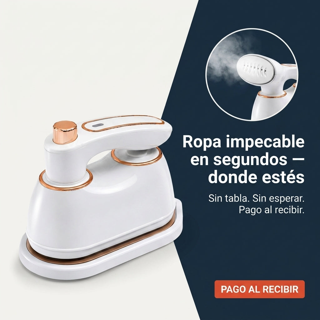 Mini Plancha Vapor Calentamiento Rapido  - id123103 — vista 1