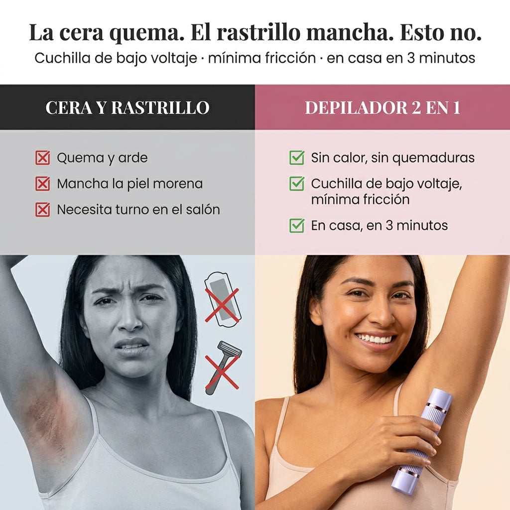 Depilador 2 En 1 Portatil Doble Cabeza - id118605 — vista 2