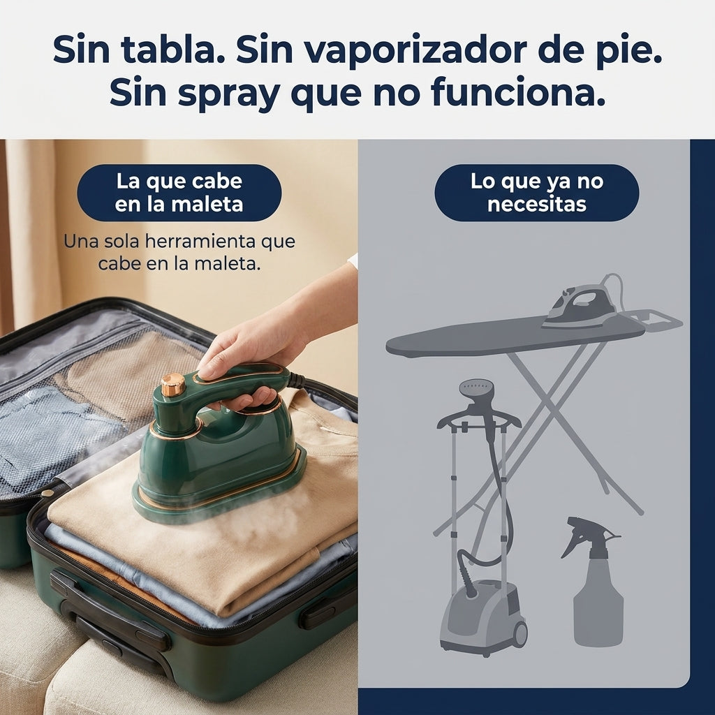 Mini Plancha Vapor Calentamiento Rapido  - id123103 — vista 2