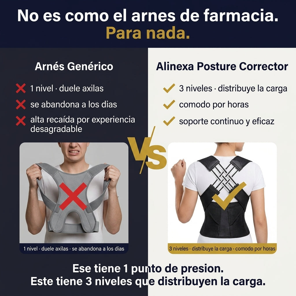 Chaleco Corrector Trenzado Postura — vista 2