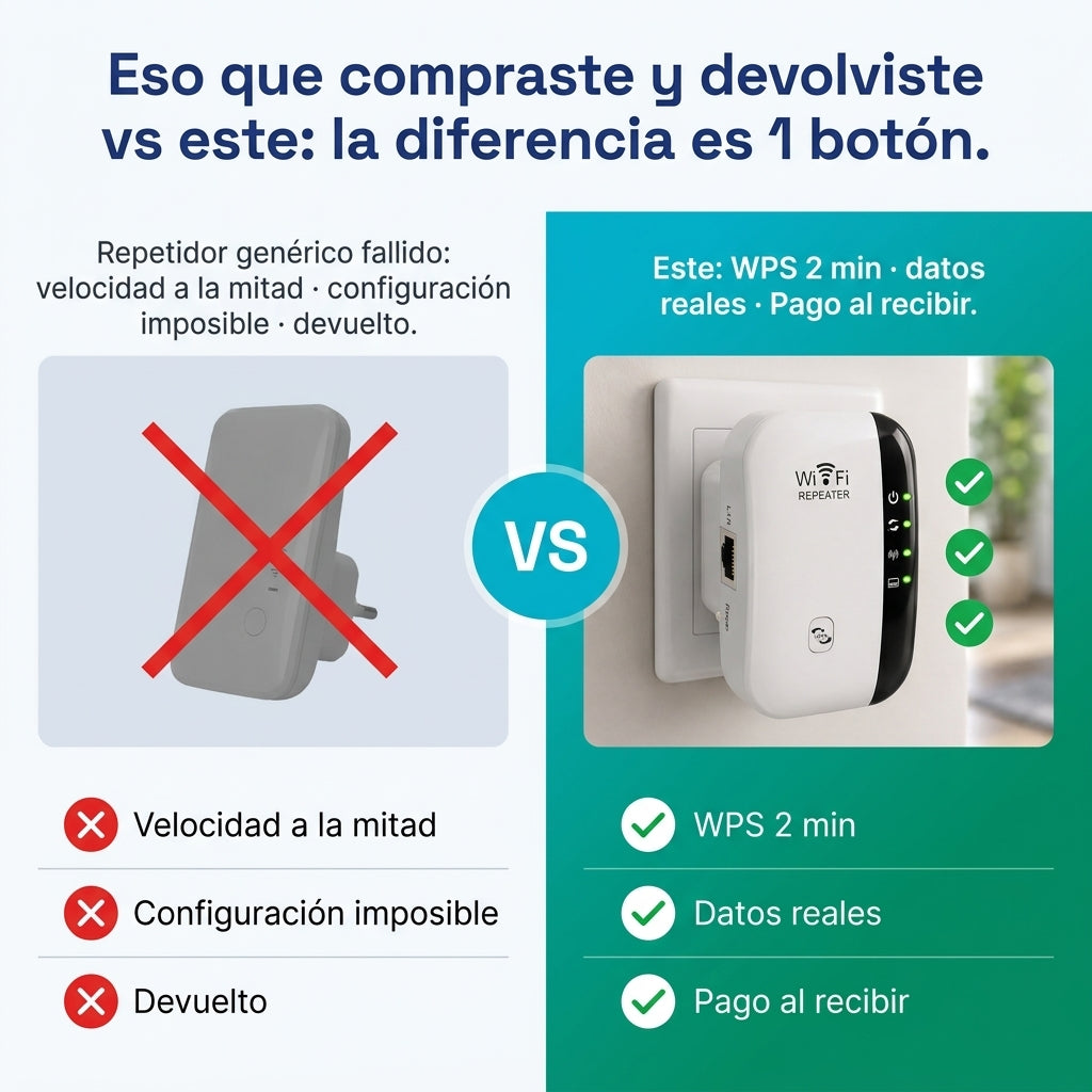 Repetidor Amplificador Wifi Senal — vista 2