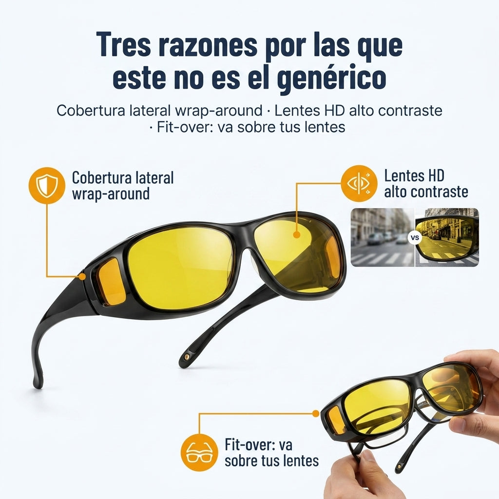 Lentes De Vision Pro Hd Gafas De Alta - id30441 — vista 3