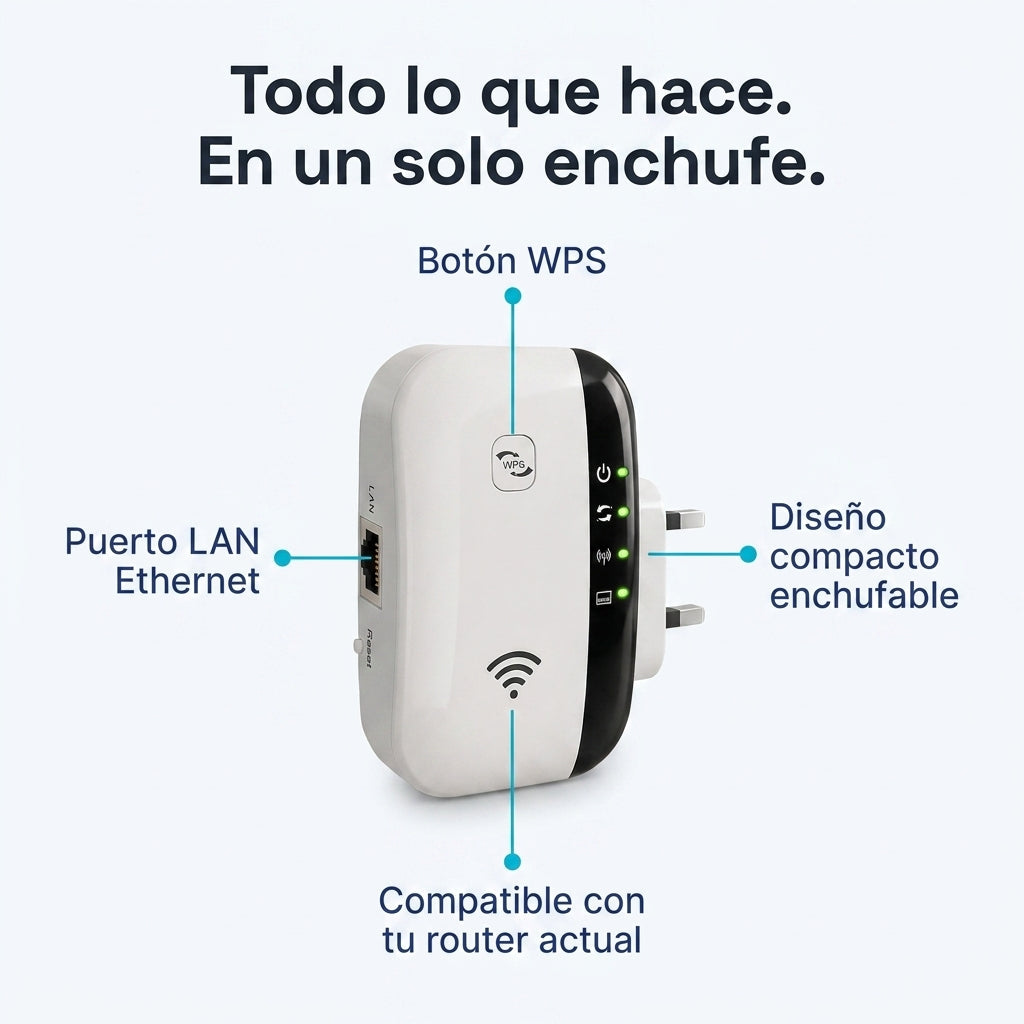 Repetidor Amplificador Wifi Senal — vista 3