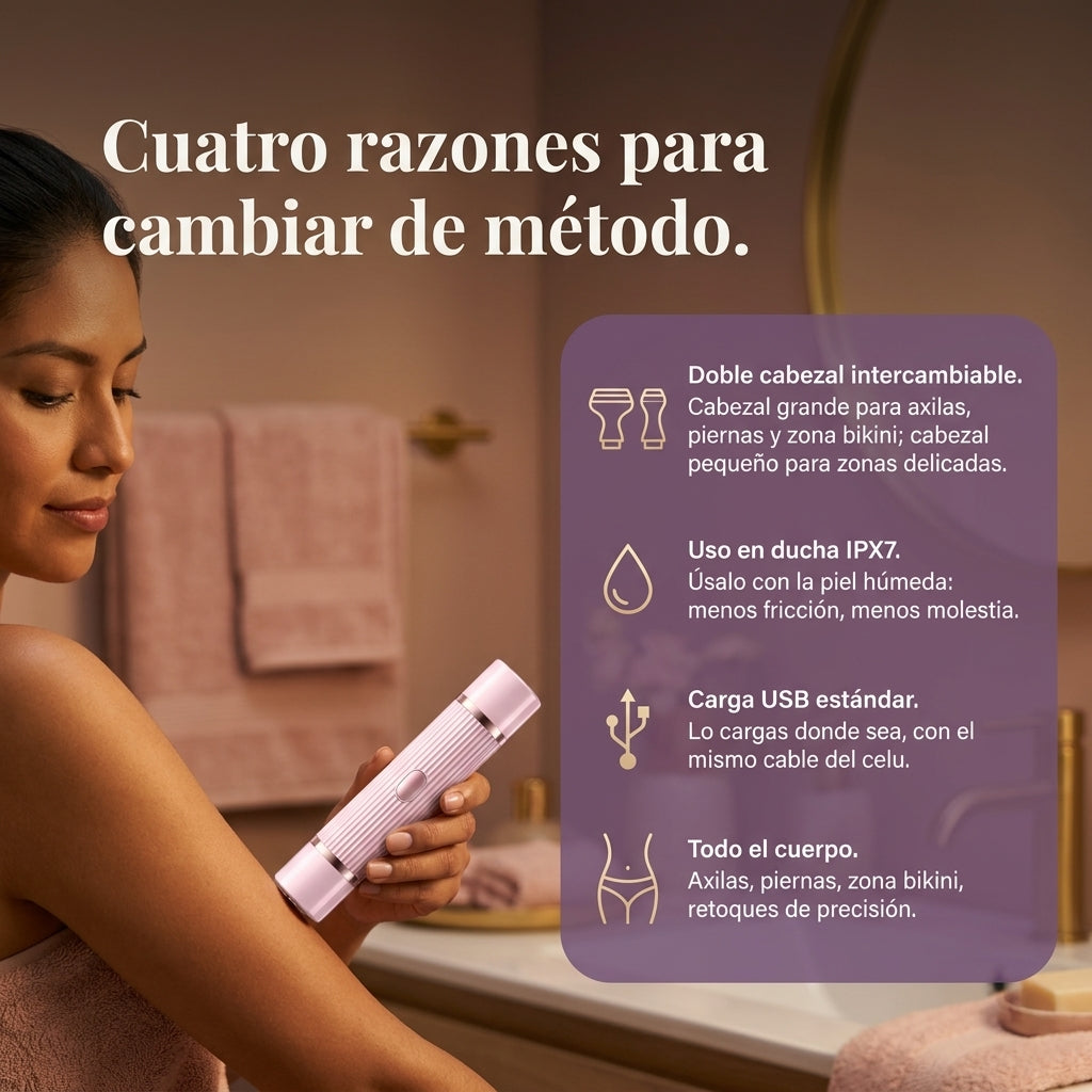 Depilador 2 En 1 Portatil Doble Cabeza - id118605 — vista 3